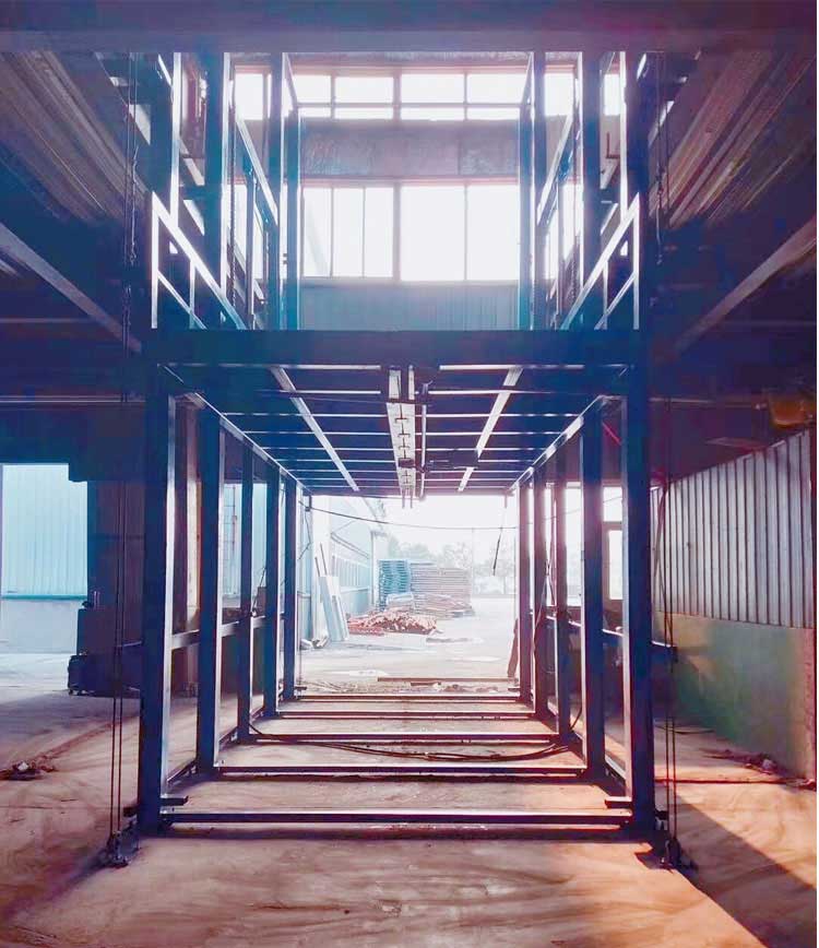 6噸導(dǎo)軌式升降平臺于內(nèi)蒙古巴彥淖爾市